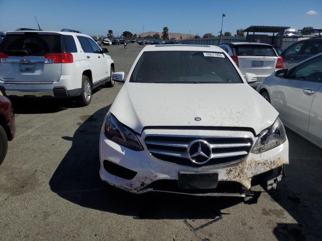 WDDHF5KB2EA805888 - 2014 MERCEDES-BENZ E 350 WHITE photo 5