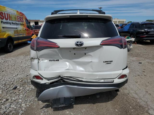 2T3DFREV3HW632345 - 2017 TOYOTA RAV4 LIMITED WHITE photo 6