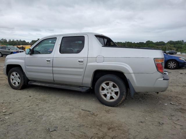 2HJYK16596H519635 - 2006 HONDA RIDGELINE RTL Srebrny zdjęcie 2