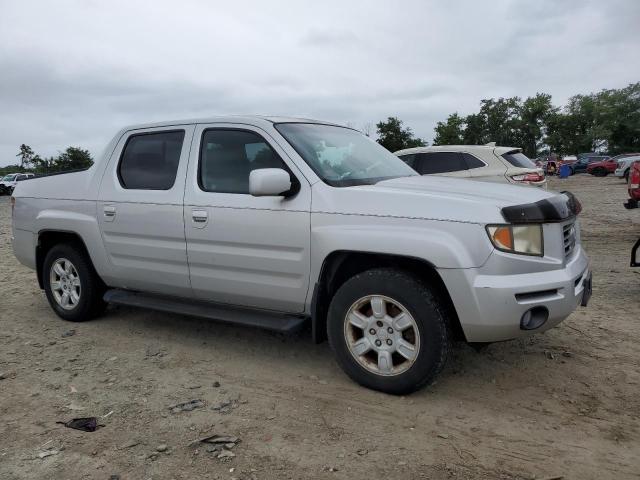2HJYK16596H519635 - 2006 HONDA RIDGELINE RTL Srebrny zdjęcie 4