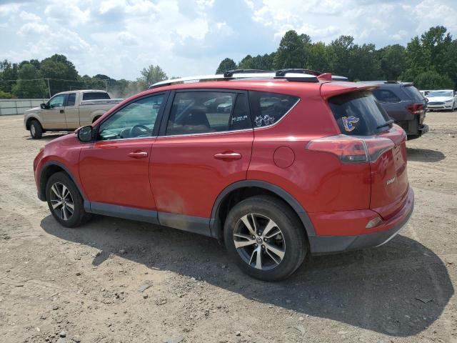 2T3WFREV4GW248484 - 2016 TOYOTA RAV4 XLE RED photo 2