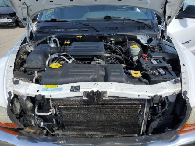 1B7GG22N6YS610127 - 2000 DODGE DAKOTA WHITE photo 11