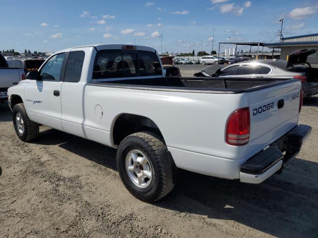 1B7GG22N6YS610127 - 2000 DODGE DAKOTA WHITE photo 2