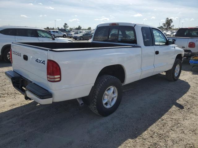 1B7GG22N6YS610127 - 2000 DODGE DAKOTA WHITE photo 3