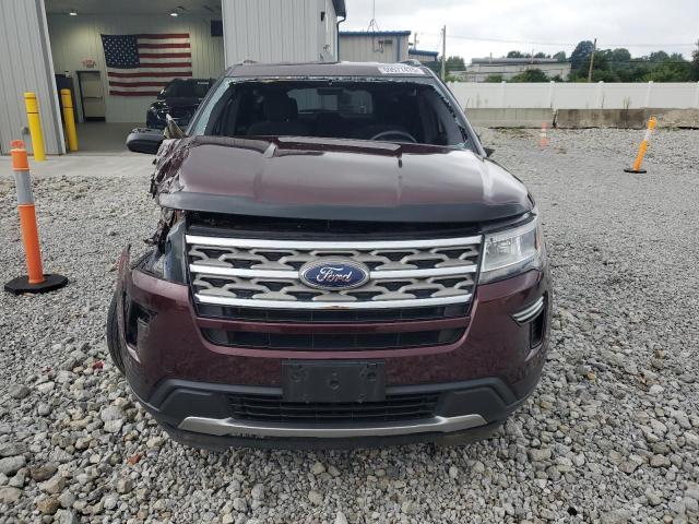 1FM5K8D86JGA65213 - 2018 FORD EXPLORER XLT Бордовий фото 5
