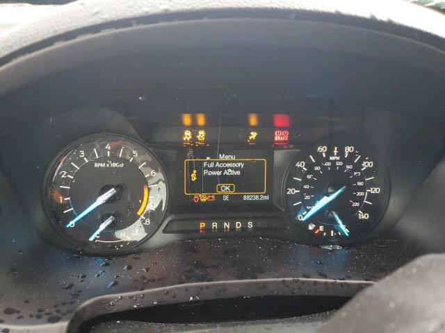 1FM5K8D86JGA65213 - 2018 FORD EXPLORER XLT Бордовий фото 9