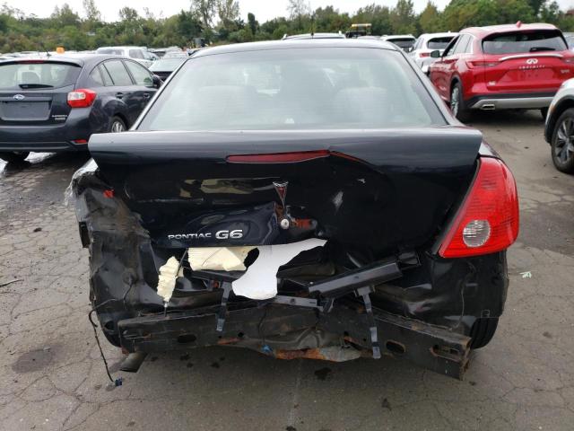 1G2ZF58BX74272281 - 2007 PONTIAC G6 VALUE LEADER BLACK photo 6