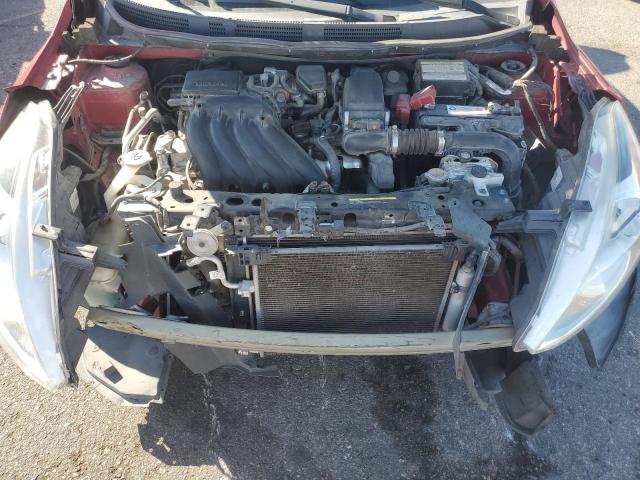 3N1CN7AP6JL801736 - 2018 NISSAN VERSA S წითელი ფოტო 11