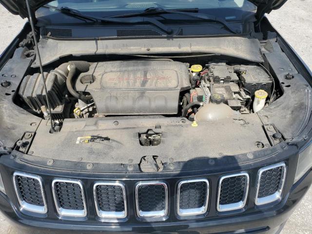 3C4NJDCBXJT179966 - 2018 JEEP COMPASS LIMITED Черный фото 12