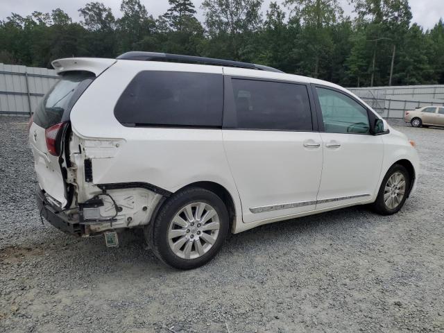 5TDDK3DC9FS114313 - 2015 TOYOTA SIENNA XLE WHITE photo 3