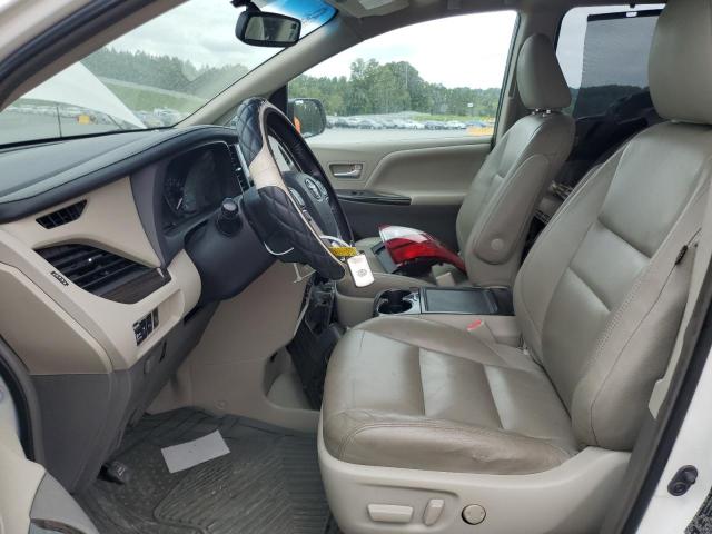 5TDDK3DC9FS114313 - 2015 TOYOTA SIENNA XLE WHITE photo 7