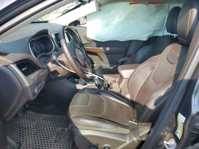 1C4PJMBS6HW545226 - 2017 JEEP CHEROKEE TRAILHAWK GRAY photo 7