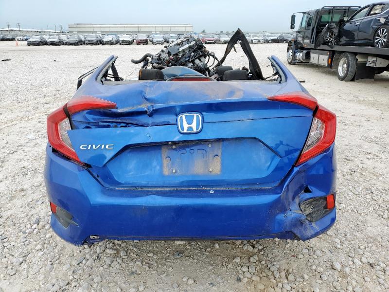 19XFC2F71HE038535 - 2017 HONDA CIVIC EX BLUE photo 6