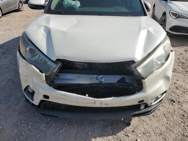 5TDJKRFH9FS188247 - 2015 TOYOTA HIGHLANDER XLE WHITE photo 12