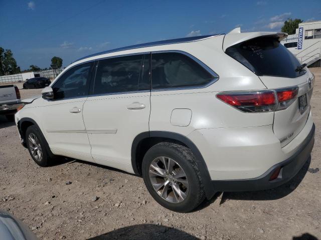 5TDJKRFH9FS188247 - 2015 TOYOTA HIGHLANDER XLE WHITE photo 2