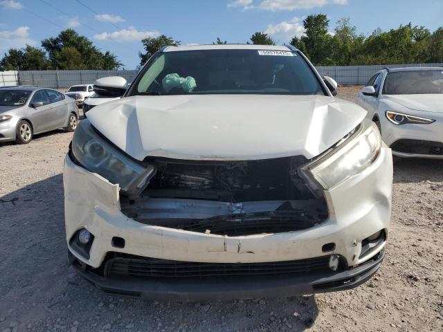 5TDJKRFH9FS188247 - 2015 TOYOTA HIGHLANDER XLE WHITE photo 5