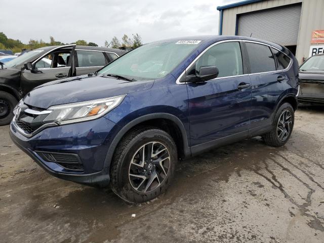 2HKRM4H41GH707132 - 2016 HONDA CR-V SE BLUE photo 1