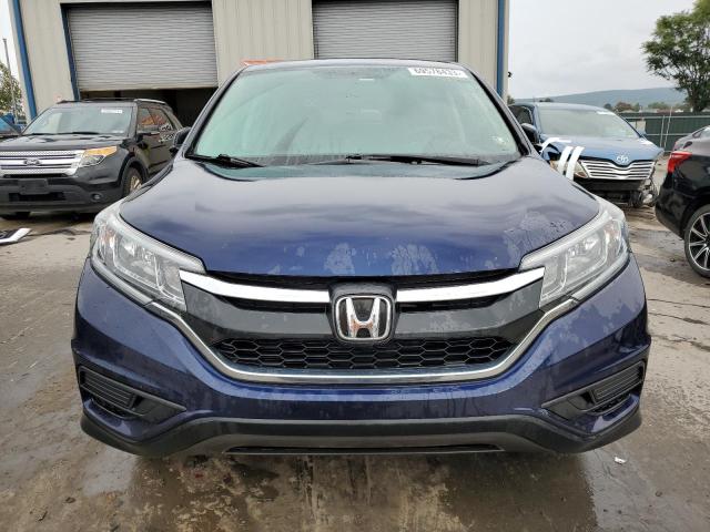 2HKRM4H41GH707132 - 2016 HONDA CR-V SE BLUE photo 5