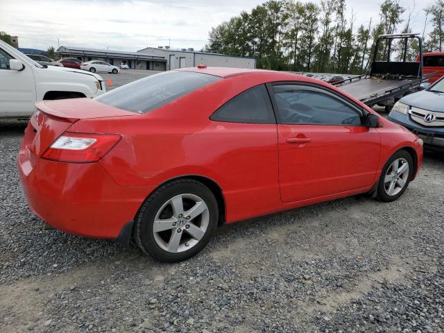 2HGFG12857H527876 - 2007 HONDA CIVIC EX RED photo 3