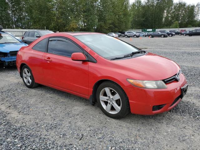 2HGFG12857H527876 - 2007 HONDA CIVIC EX RED photo 4