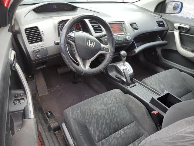 2HGFG12857H527876 - 2007 HONDA CIVIC EX RED photo 8