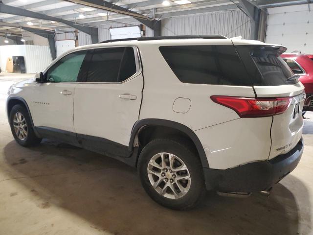1GNEVGKW4KJ125184 - 2019 CHEVROLET TRAVERSE LT WHITE photo 2