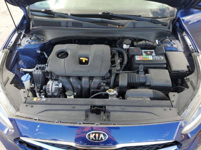 3KPF34AD5KE021172 - 2019 KIA FORTE GT LINE BLUE photo 11