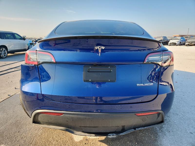 7SAYGDEF3SA366381 - 2025 TESLA MODEL Y BLUE photo 6