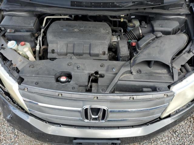 5FNRL5H46DB026712 - 2013 HONDA ODYSSEY EX GRAY photo 12