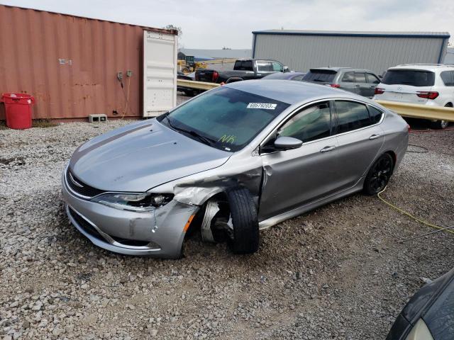 1C3CCCCBXFN577220 - 2015 CHRYSLER 200 C GRAY photo 1