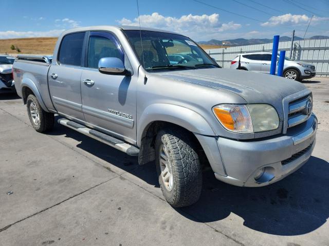 5TBDT44185S480370 - 2005 TOYOTA TUNDRA DOUBLE CAB SR5 SILVER photo 4