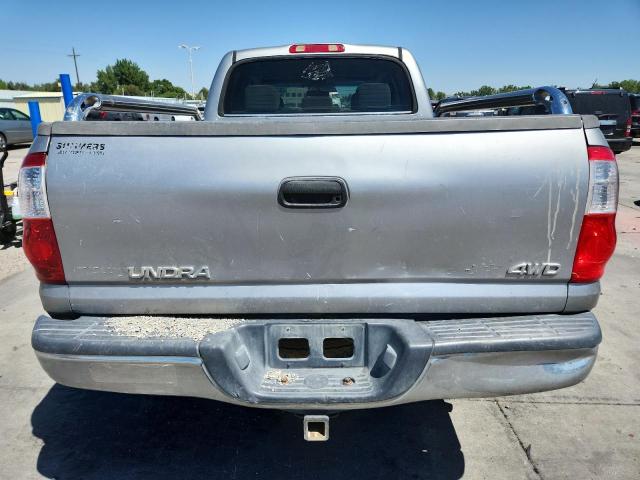5TBDT44185S480370 - 2005 TOYOTA TUNDRA DOUBLE CAB SR5 SILVER photo 6