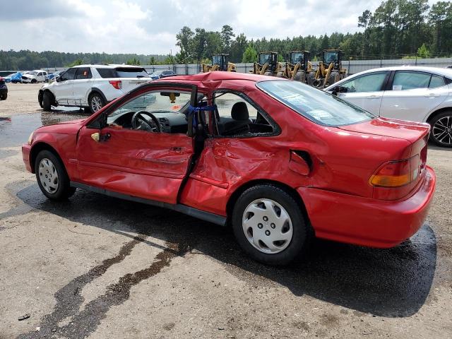 1HGEJ8242TL060027 - 1996 HONDA CIVIC EX 红色 照片 2