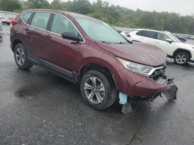 2HKRW6H3XKH210330 - 2019 HONDA CR-V LX Бордовий фото 4