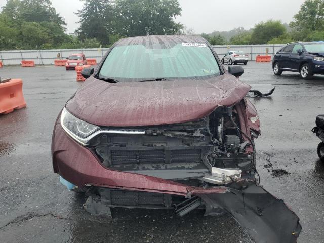 2HKRW6H3XKH210330 - 2019 HONDA CR-V LX Бордовий фото 5