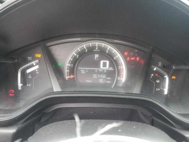 2HKRW6H3XKH210330 - 2019 HONDA CR-V LX Бордовий фото 9