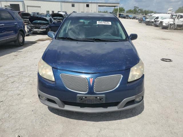 5Y2SL63845Z450841 - 2005 PONTIAC VIBE BLUE photo 5