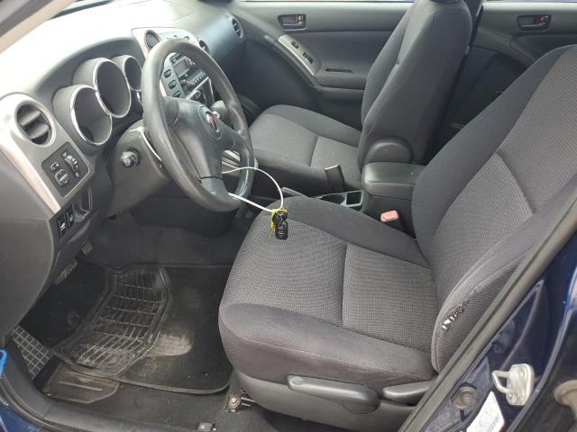 5Y2SL63845Z450841 - 2005 PONTIAC VIBE BLUE photo 7