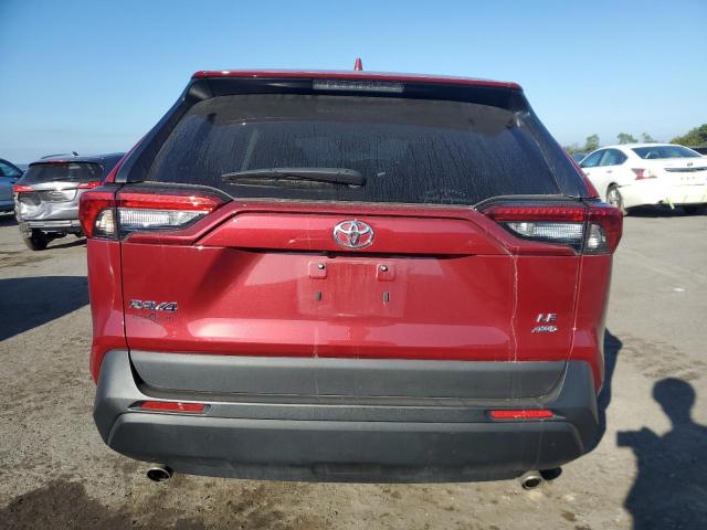 2T3G1RFV7NW294342 - 2022 TOYOTA RAV4 LE RED photo 6
