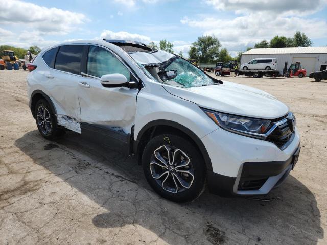 5J6RW2H53LL014148 - 2020 HONDA CR-V EX WHITE photo 4