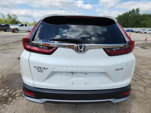 5J6RW2H53LL014148 - 2020 HONDA CR-V EX WHITE photo 6