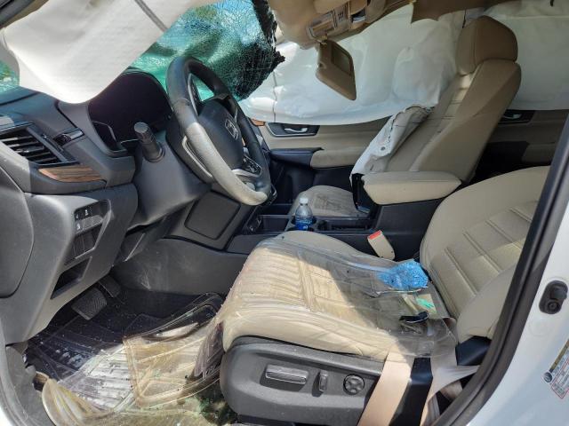 5J6RW2H53LL014148 - 2020 HONDA CR-V EX WHITE photo 7