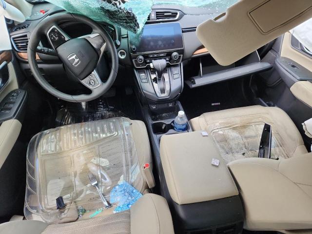 5J6RW2H53LL014148 - 2020 HONDA CR-V EX WHITE photo 8