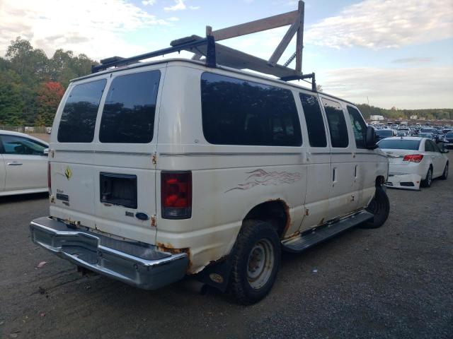 1FBNE31LX9DA73520 - 2009 FORD ECONOLINE E350 SUPER DUTY WAGON WHITE photo 3