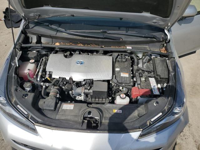 JTDL9RFU4L3018943 - 2020 TOYOTA PRIUS LE SILVER photo 11