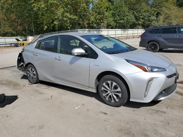 JTDL9RFU4L3018943 - 2020 TOYOTA PRIUS LE SILVER photo 4