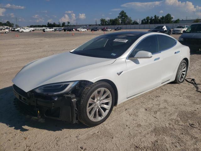 5YJSA1E2XJF260088 - 2018 TESLA MODEL S Սպիտակ լուսանկար 1