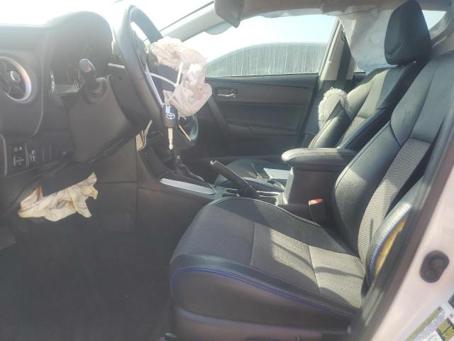 2T1BURHE6HC834633 - 2017 TOYOTA COROLLA L WHITE photo 7