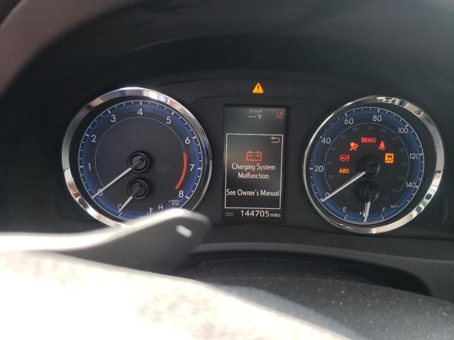 2T1BURHE6HC834633 - 2017 TOYOTA COROLLA L WHITE photo 9