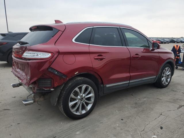 5LMCJ1A95FUJ33845 - 2015 LINCOLN MKC RED photo 3